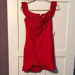 Princess Polly Leela Mini dress red size US 8